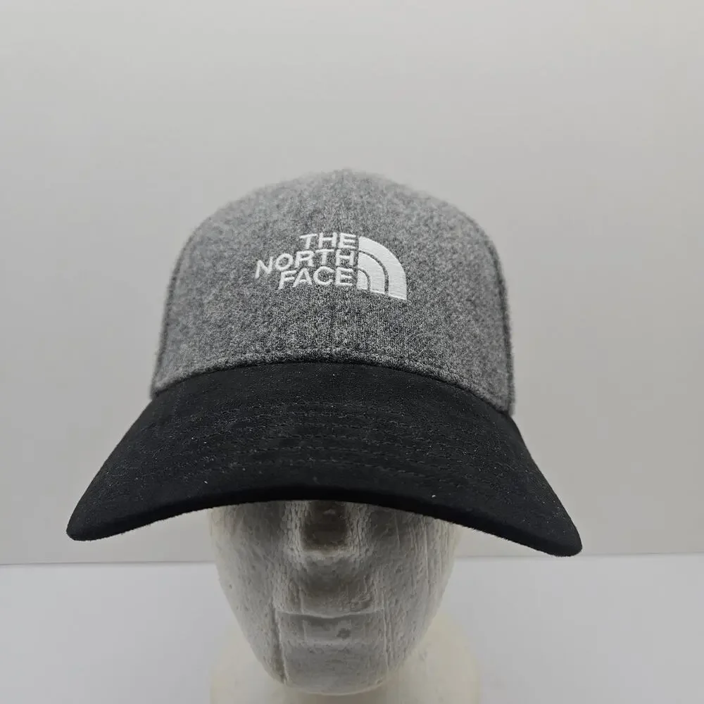 The North Face Gray/Black Buckle Strapback Hat - OSFA Unisex